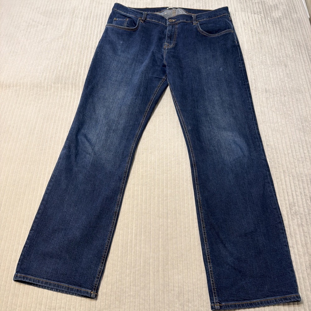 Tecovas Standard Jeans Med Blue Stretch Denim Pants Men's 38x32 Western